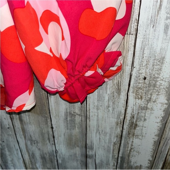 Michelle McDowell Pink Popover Blouse - Picture 4 of 6